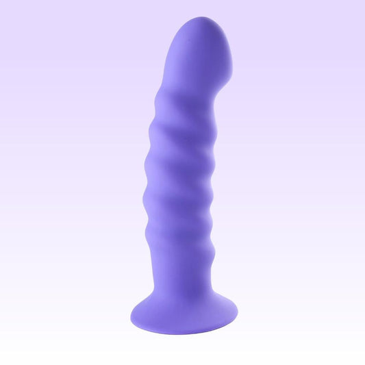 Maia 'Kendall' 8' Silicone Dildo - Neon Purple 1080