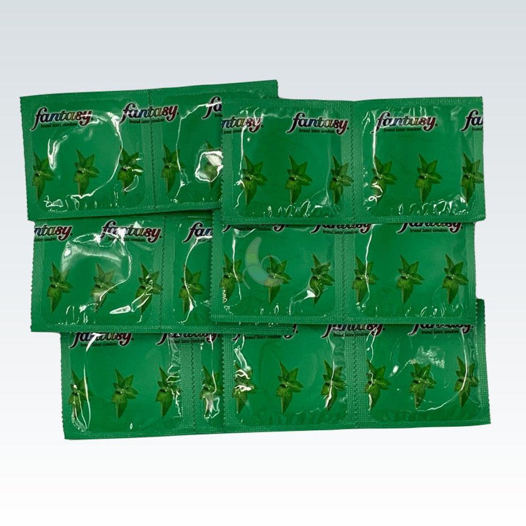 Mint Flavored Condoms by Fantasy Oral Sex Condoms