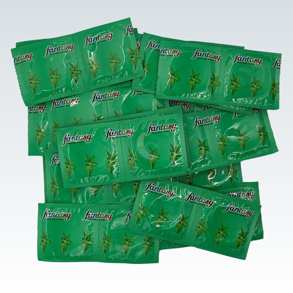 Mint Flavored Condoms by Fantasy Oral Sex Condoms