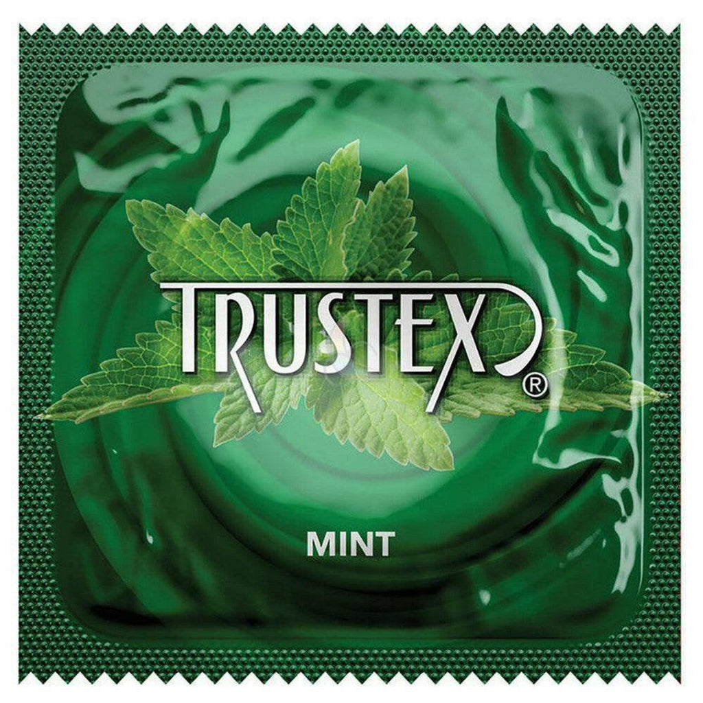 Mint Flavored Trustex Condoms Standard Size