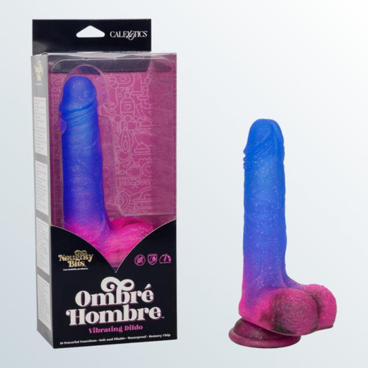 Naughty Bits 'Ombré Hombre' Vibrating Dildo 1080