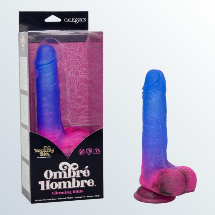 Naughty Bits 'Ombré Hombre' Vibrating Dildo