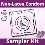 Non-Latex Condom Sampler Kit | 12-Pack