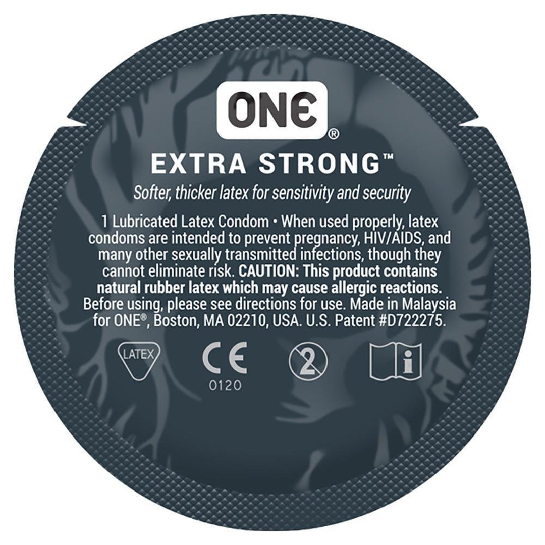 ONE Extra Strong Lubricated Condoms