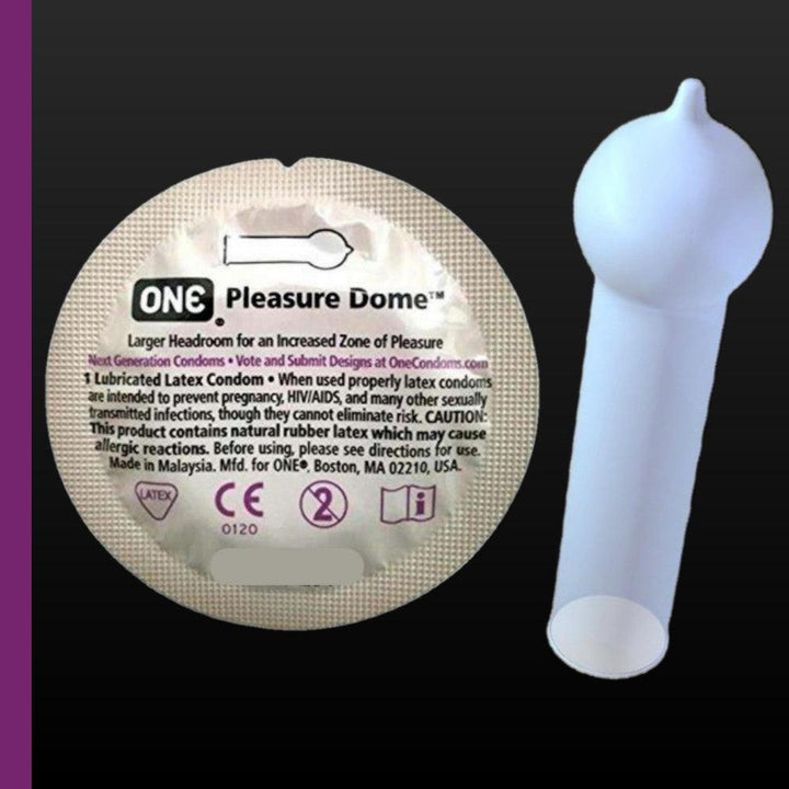 ONE Pleasure Dome Condoms with Reservoir Tip