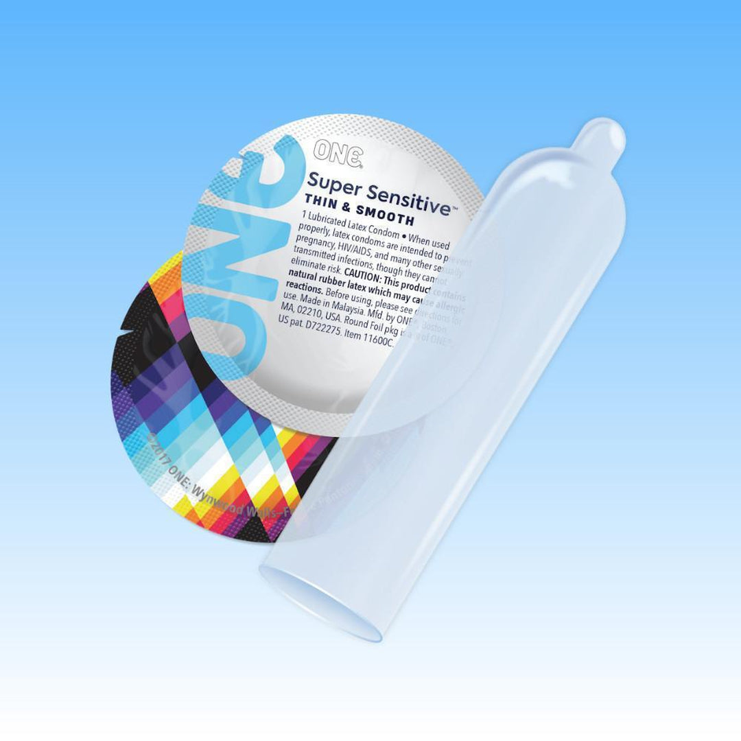 ONE Super Sensitive Ultra Thin Condoms - Extra Lube Condomania.com ONE Super Sensitive Ultra Thin Condoms - Extra Lube Condomania.com