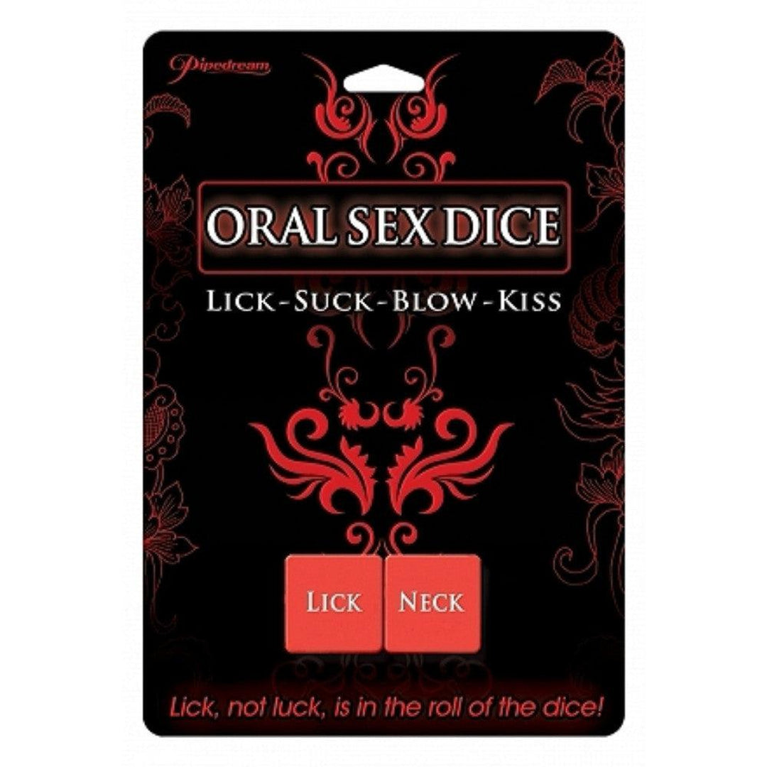 Oral Sex Dice Game: Lick-Suck-Blow-Kiss