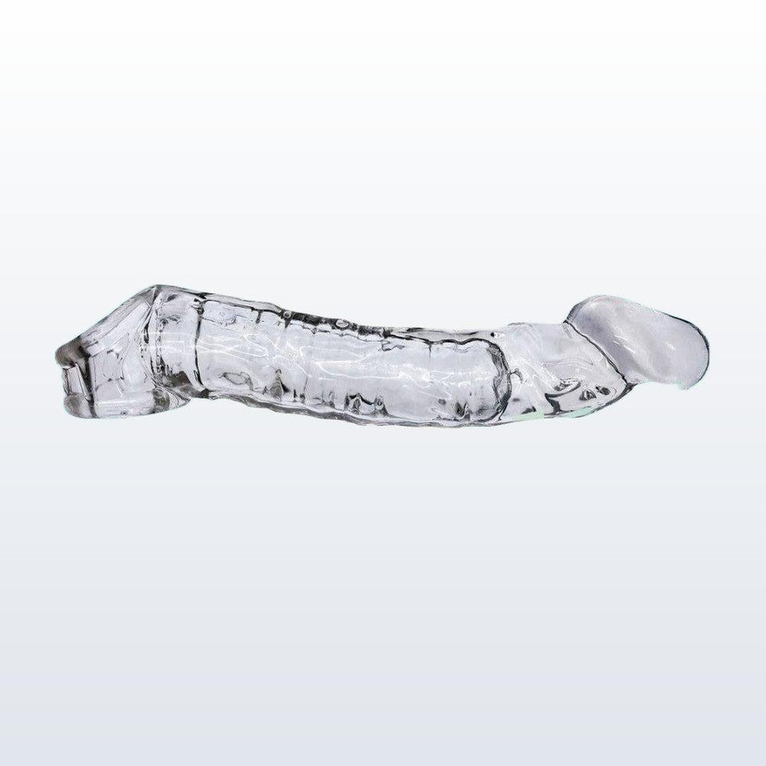 Oxballs Muscle Ripped Cocksheath Penis Extender - Clear