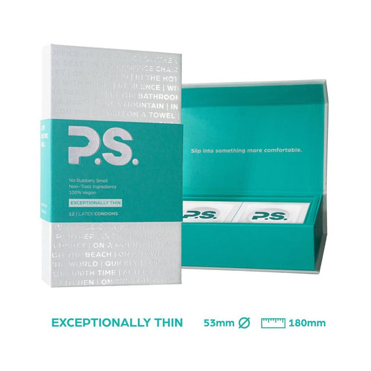 P.S. Ultra-Thin Vegan Condoms 1080
