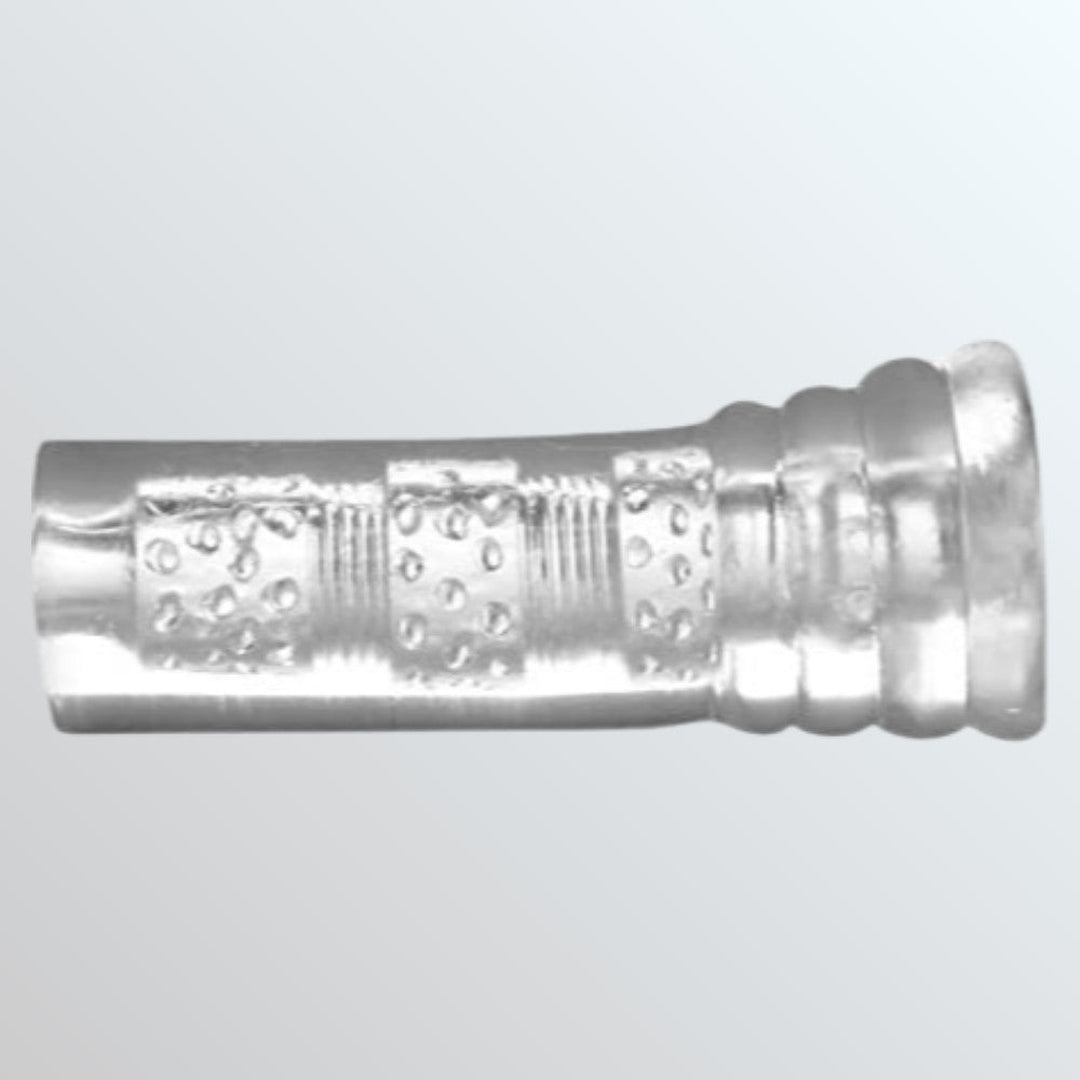 Palm Tec Hot Rod Mouth-Shaped Masturbation Sleeve - Clear