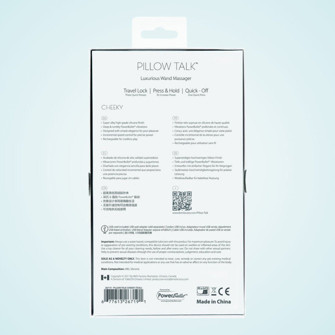 Pillow Talk "Cheeky" Clitoral Wand - Pink