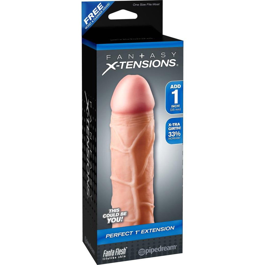 Pipedream Fantasy X-Tension Perfect 1" Penis Extender Sleeve