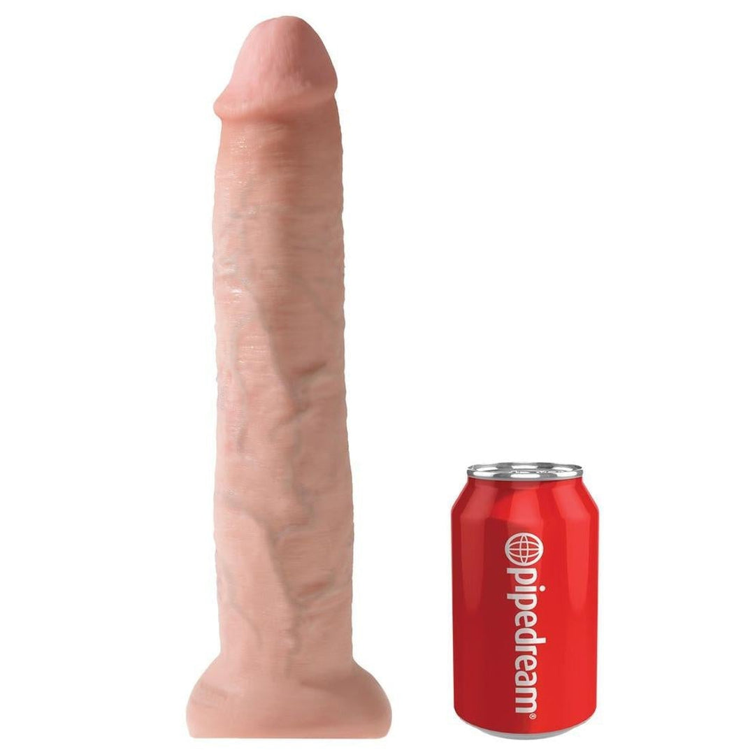 Pipedream King Cock 13" Flesh Cock Dildo with Suction Cup