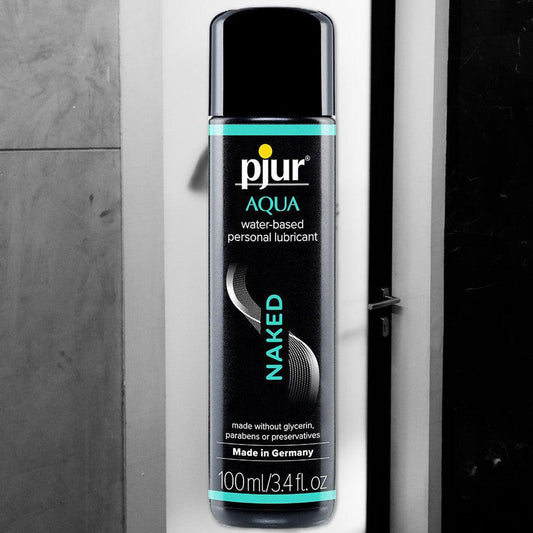 Pjur Aqua Naked Water-Based Lubricant | 100ml/ 3.4oz 1080