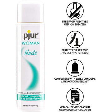 Pjur Woman Nude Water-Based Lubricant | Sensitive Skin Condomania.com Pjur Woman Nude Water-Based Lubricant | Sensitive Skin Condomania.com
