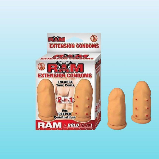 Ram Extension Condoms - Penis Enhancer Sleeve 1080