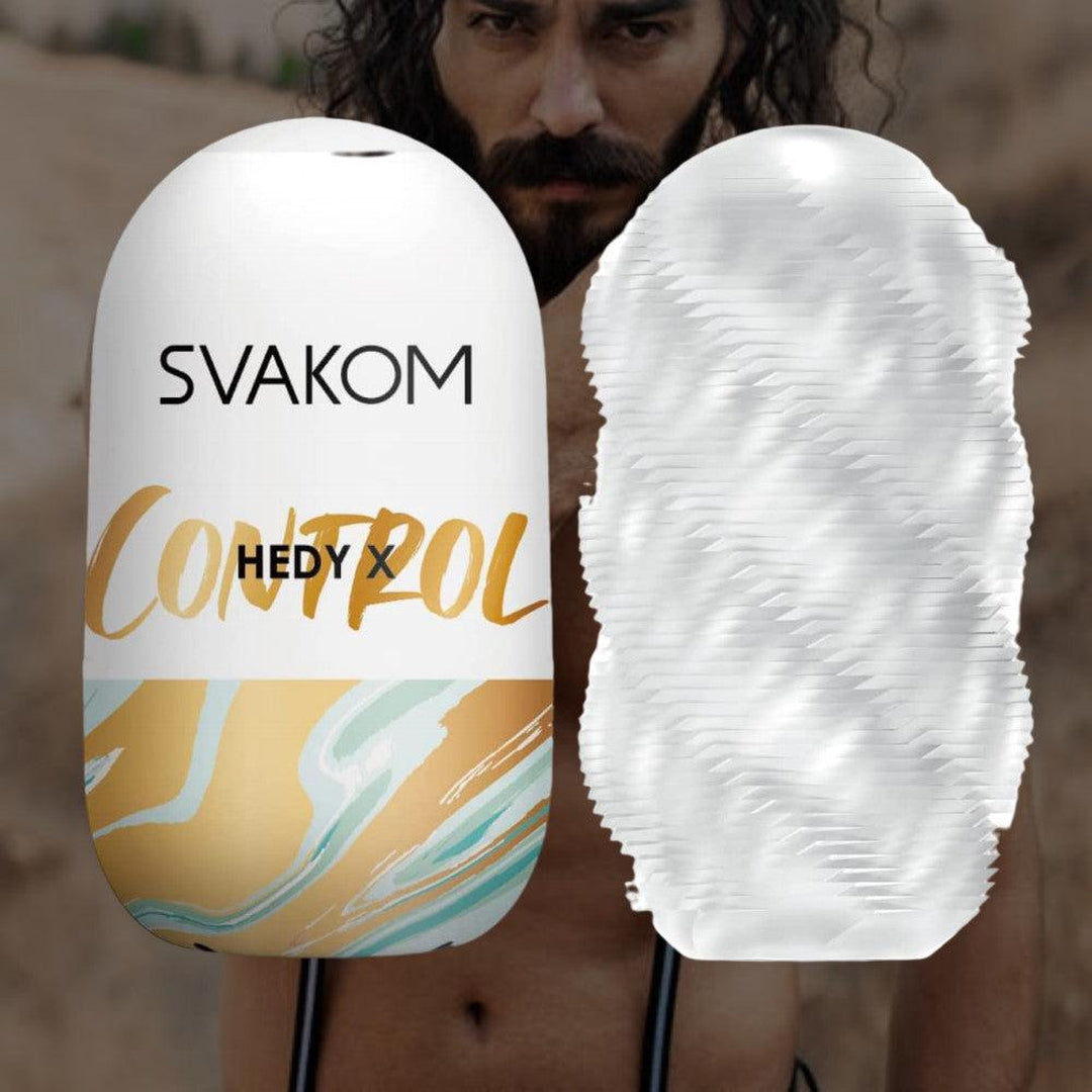 SVAKOM Hedy X Control Stroking Sleeve - Male Masturbator Condomania.com SVAKOM Hedy X Control Stroking Sleeve - Male Masturbator Condomania.com