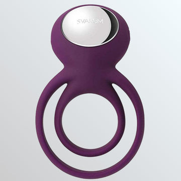 SVAKOM Tammy Double-Ring Vibrating Cock Ring - Couples Condomania.com SVAKOM Tammy Double-Ring Vibrating Cock Ring - Couples Condomania.com