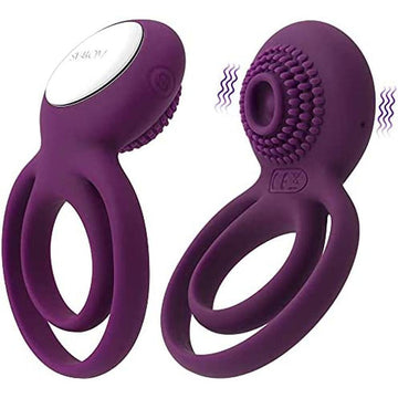 vibrating cick ring VeDO Frisky Bunny Vibrating Cock Ring Purple – Condomania.com main image 1