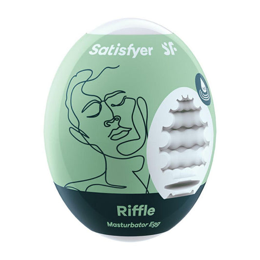 Satisfyer 'Riffle' Penis Stroker Egg 1080