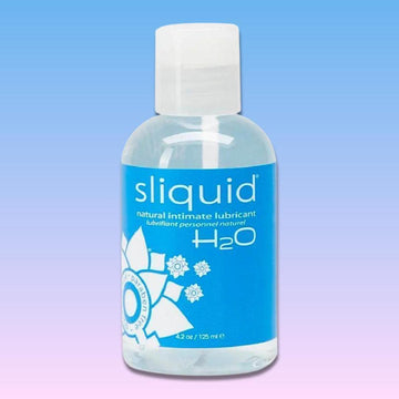 sliquid h2o natural intimate lubricant Sliquid H2O Water Based Lubricant, Unscented, Vegan, Hypoallergenic, 8.5 fl  oz