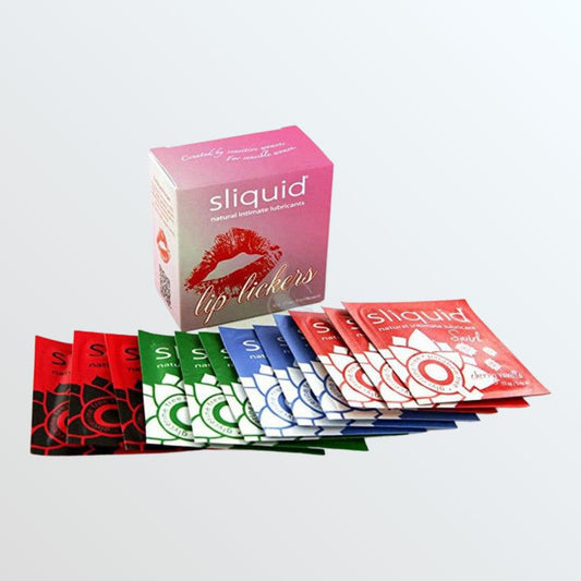 Sliquid Lip Lickers Lube Cube | .17oz 12-Pack 1080