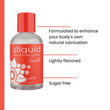Sliquid Naturals Cherry Vanilla Flavored Lubricant 🍒 | 4.2oz