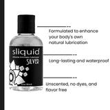 Sliquid Naturals Silver Silicone Lubricant