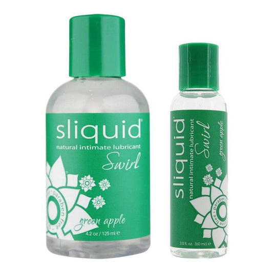 Sliquid Naturals Swirl Green Apple Flavored Lubricant 🍏 1080