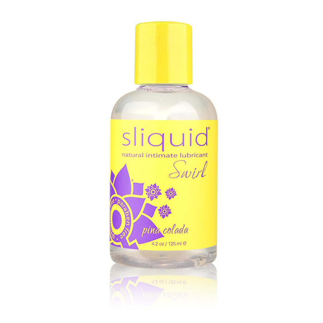 Sliquid Naturals Swirl Pina Colada Flavored Lube | 4.2oz