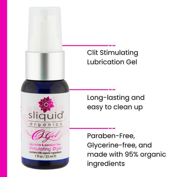 Sliquid Organics O Gel Clitoral Stimulating Lubricant Condomania.com Sliquid Organics O Gel Clitoral Stimulating Lubricant Condomania.com