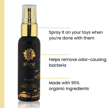 Toy Cleaner Organic Vegan | Sliquid Shine 2oz Condomania.com Toy Cleaner Organic Vegan | Sliquid Shine 2oz Condomania.com