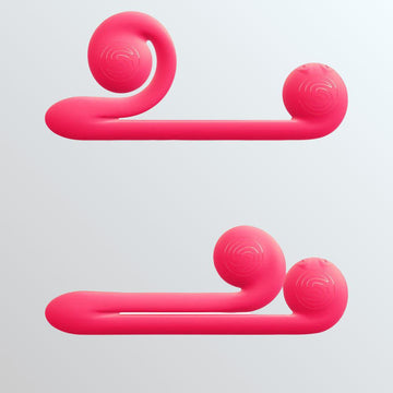 Snail Vibe Dual-Motor Thrusting Vibrator Pink  Condomania.com