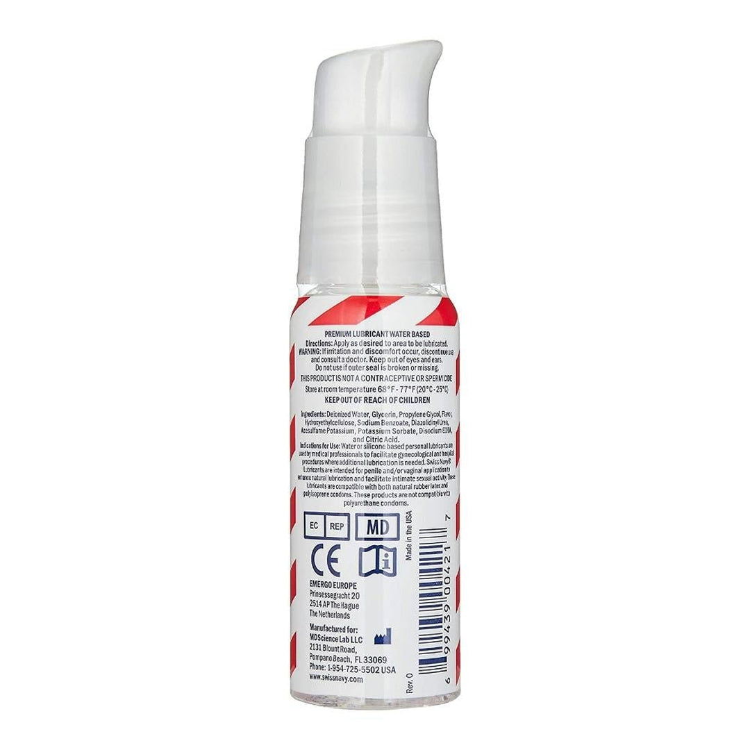 Swiss Navy Cooling Peppermint Flavored Lubricant | 4oz
