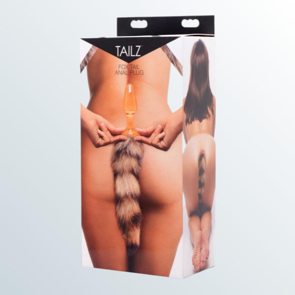 Tailz Fox Tail Glass Anal Plug - Borosilicate Orange Condomania.com Tailz Fox Tail Glass Anal Plug - Borosilicate Orange Condomania.com
