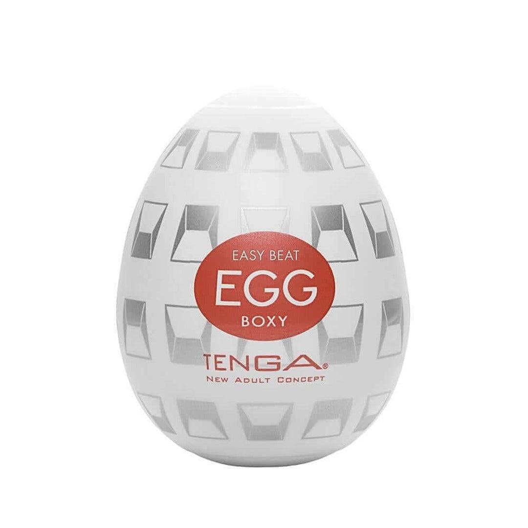 TENGA Egg Boxy Penis Stroker - Male Masturbator Toy Condomania.com TENGA Egg Boxy Penis Stroker - Male Masturbator Toy Condomania.com