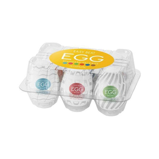 TENGA Egg Variety Pack - Standard Penis Strokers (6 Pack) 1080