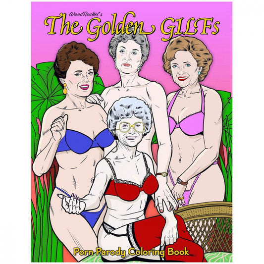 The Golden GILFS Coloring Book 1080