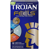 Trojan 'All The Feels' Condom Sampler (3 Types of Condoms)