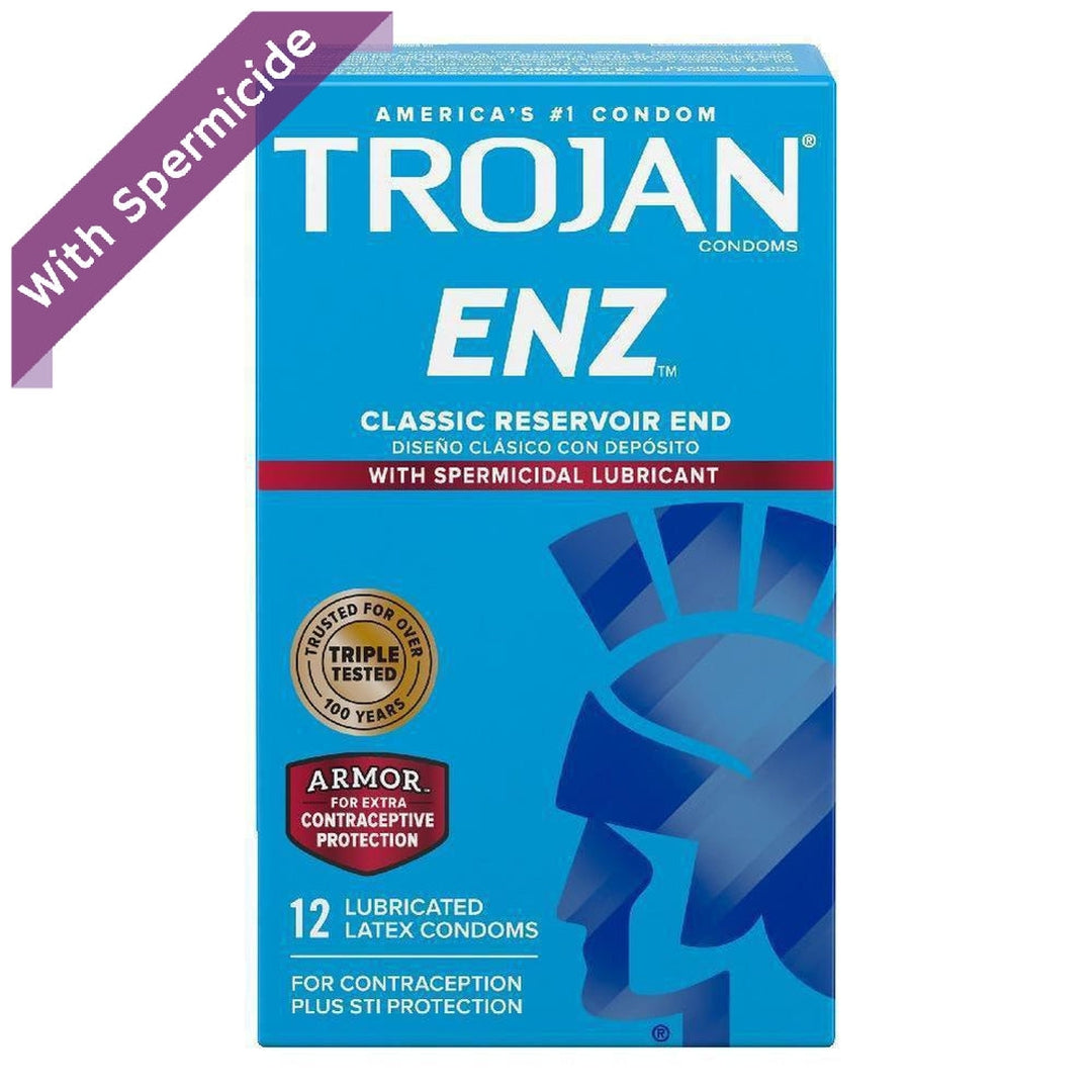 Trojan ENZ Armor Spermicidal Condoms