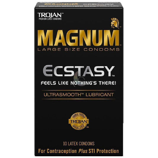 Trojan Magnum Ecstasy Large Size Condoms 1080
