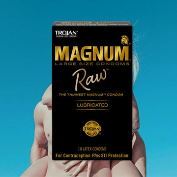 Trojan Magnum Raw Large Condoms - Ultra Thin 3 Pack Condomania.com Trojan Magnum Raw Large Condoms - Ultra Thin 3 Pack Condomania.com