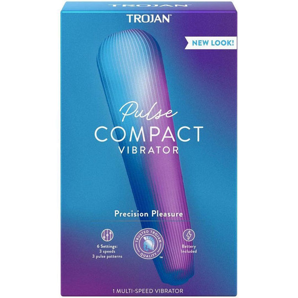 Trojan Pulse Compact Vibrating Massager Condomania.com Trojan Pulse Compact Vibrating Massager Condomania.com