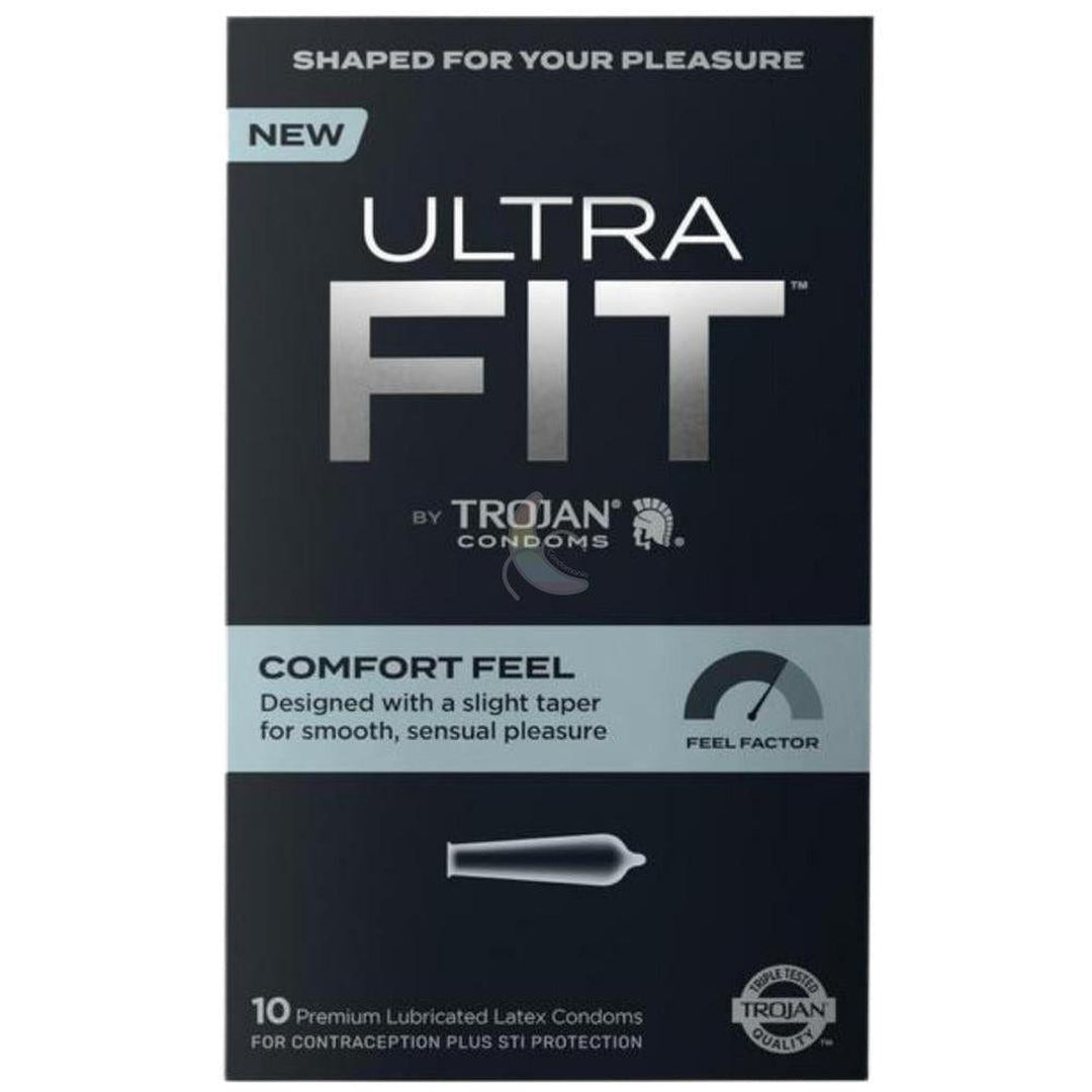 Trojan Ultra Fit Comfort Feel Condoms | 10-Pack