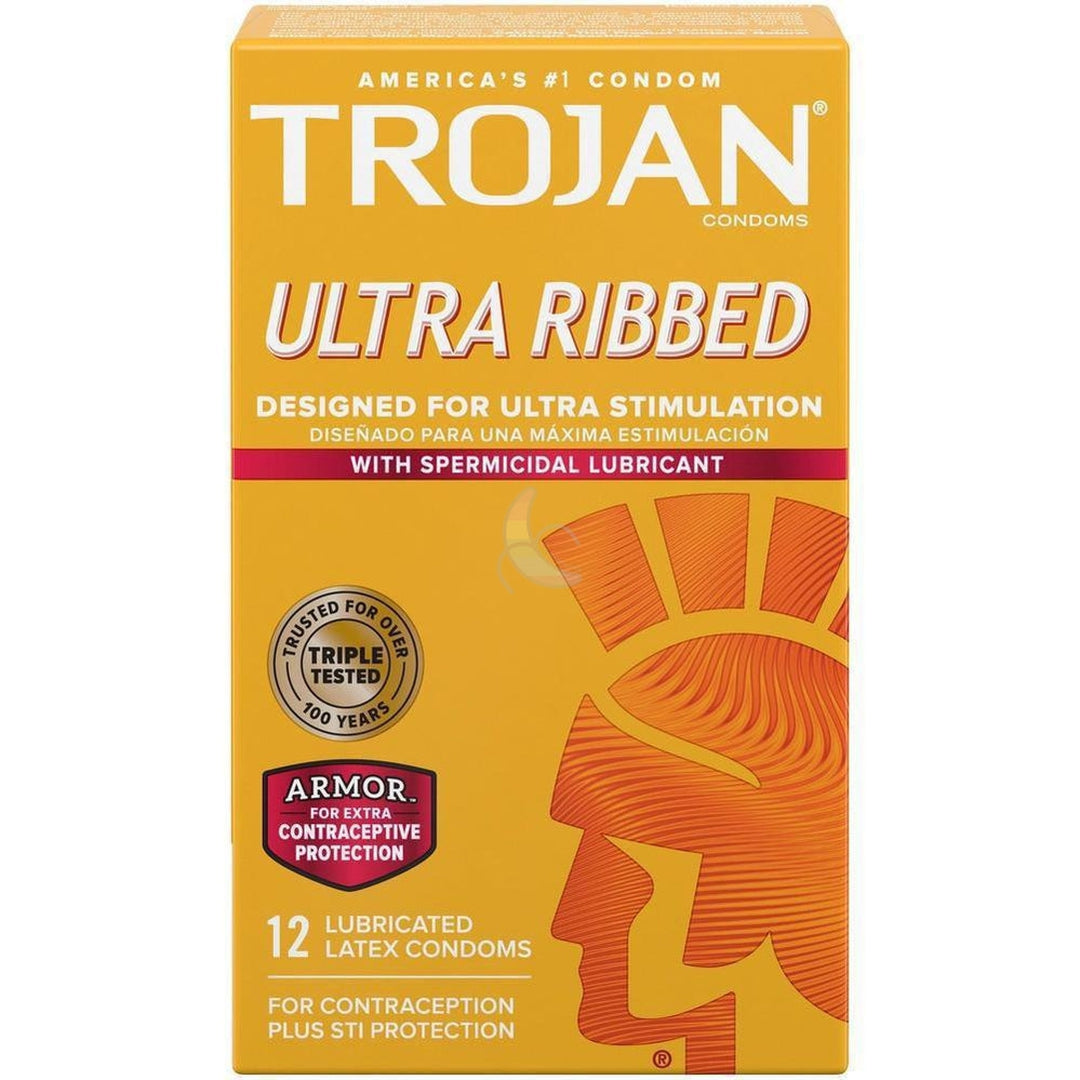 Trojan Ultra Ribbed Armor Condoms