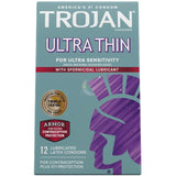 Trojan Ultra Thin Armor Condoms with Spermicide