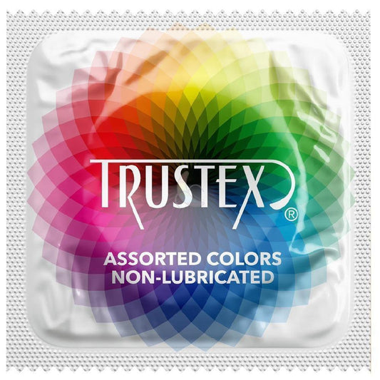 Trustex Colors Non-Lubricated Condoms 1080