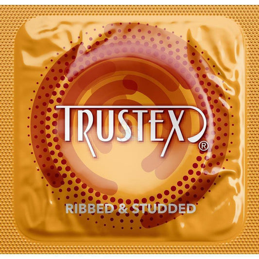 Trustex Ribbed & Studded Condoms 1080