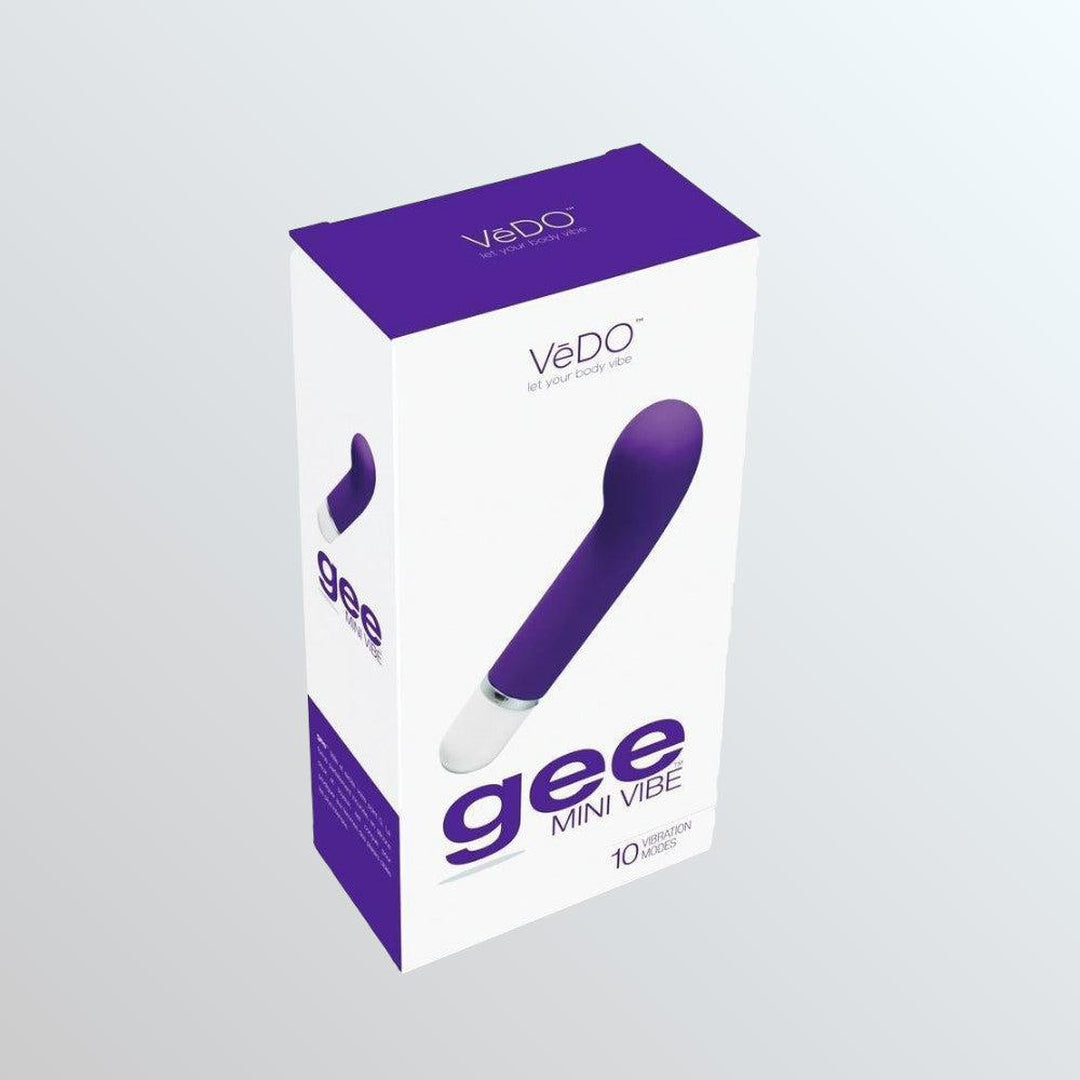 VeDO 'Gee' Mini G-Spot Rechargeable Waterproof Vibrator - Indigo