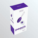 VeDO Peach Remote-Controlled Vibrating Egg - 'Into You Indigo'